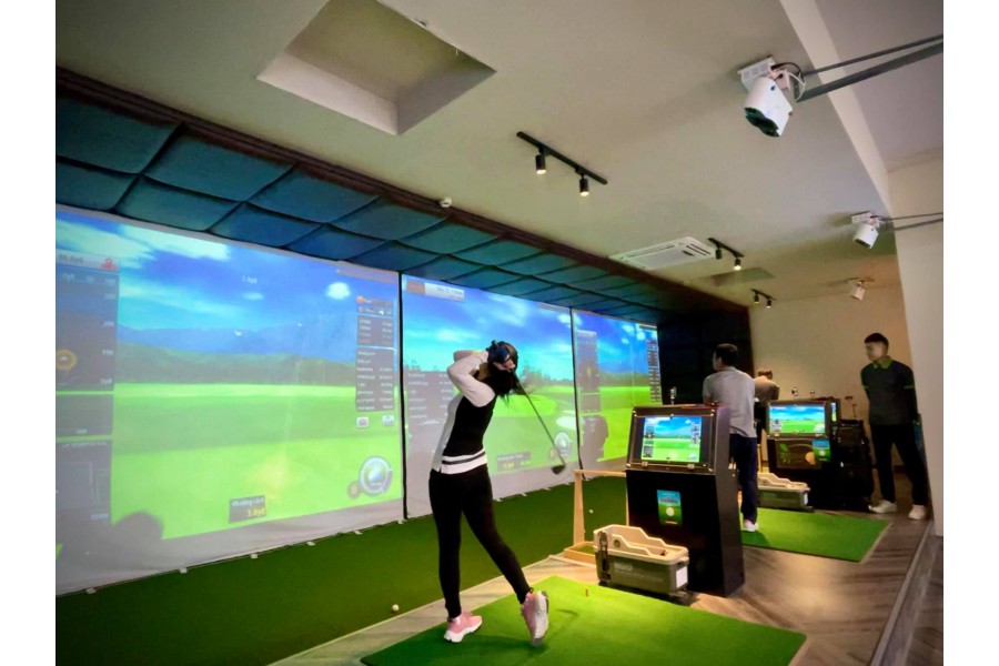 Đơn vị thi công phòng tập golf 3D Hải Phòng uy tín nhất hiện nay