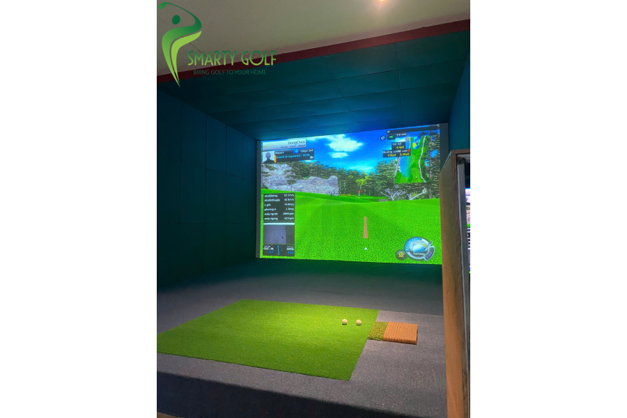 DỰ ÁN THI CÔNG PHÒNG GOLF 3D TẠI TÂY HỒ