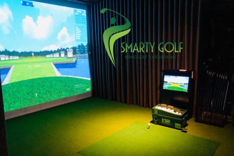 Phòng golf 3D cảm biến Eagle eye tại TP Bắc Ninh