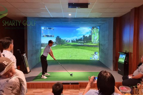  Phòng Golf indoor sử dụng  BRAVO BV31  tại Tp Móng Cái - Quảng Ninh