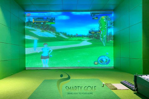  Phòng Golf indoor sử dụng  BRAVO BV31  tại  Hà Nội