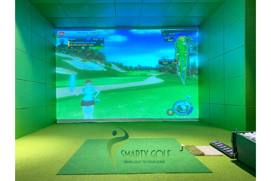  Phòng Golf indoor sử dụng  BRAVO BV31  tại  Hà Nội