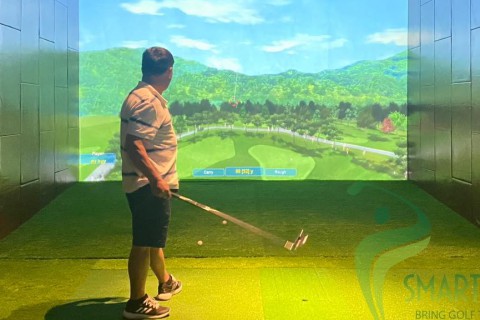 Phòng Golf indoor sử dụng  EAGLE EYE   tại Tp Cao Bằng