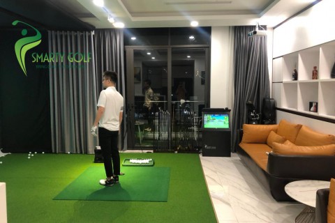 Khám phá phòng golf 3D cảm biến Foresightsport Gcquad tại Lạng Sơn