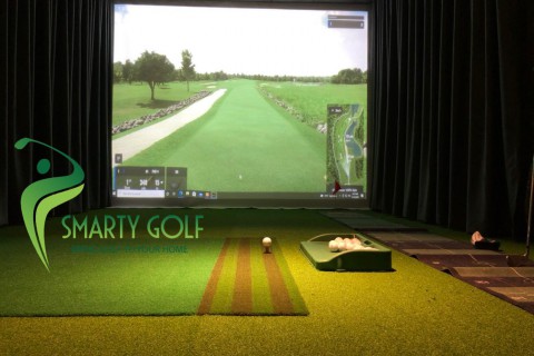 Hoàn thiện phòng golf indoor Hoàn Kiếm với cảm biến TRACKMAN 4 cao cấp