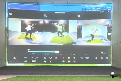  Phòng Golf indoor  IMPACTVISION  tại Hoàn Kiếm - Hà Nội