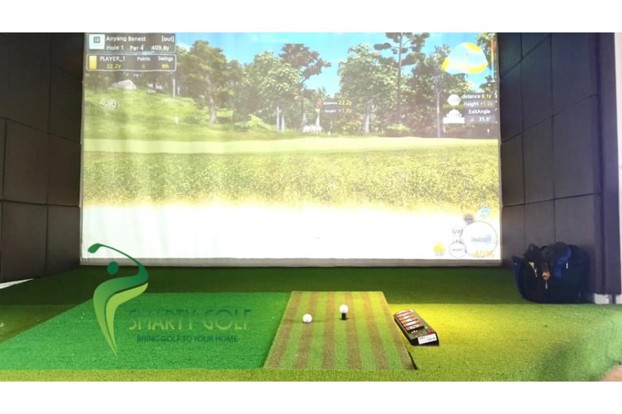  Phòng Golf indoor sử dụng IMPACTVISION  DUAL SENSOR  tại Hải Phòng