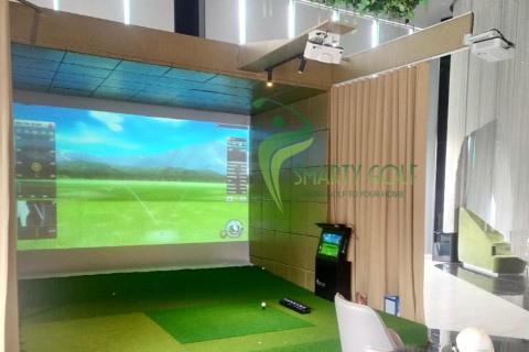  Phòng Golf indoor sử dụng  BRAVO BV33 thế hệ mới  tại Quận 7 Tp HCM