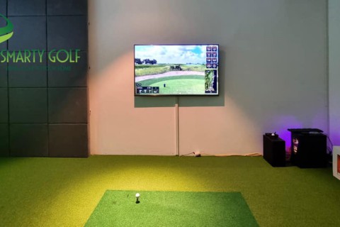  Phòng Golf indoor VIP sử dụng  TRACKMAN 4   tại  Mỹ Đình Hà Nội