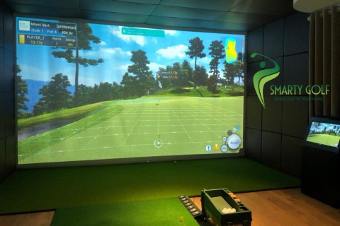 Lắp đặt phòng golf indoor tại Vinhome Hải Phòng cực sang chảnh