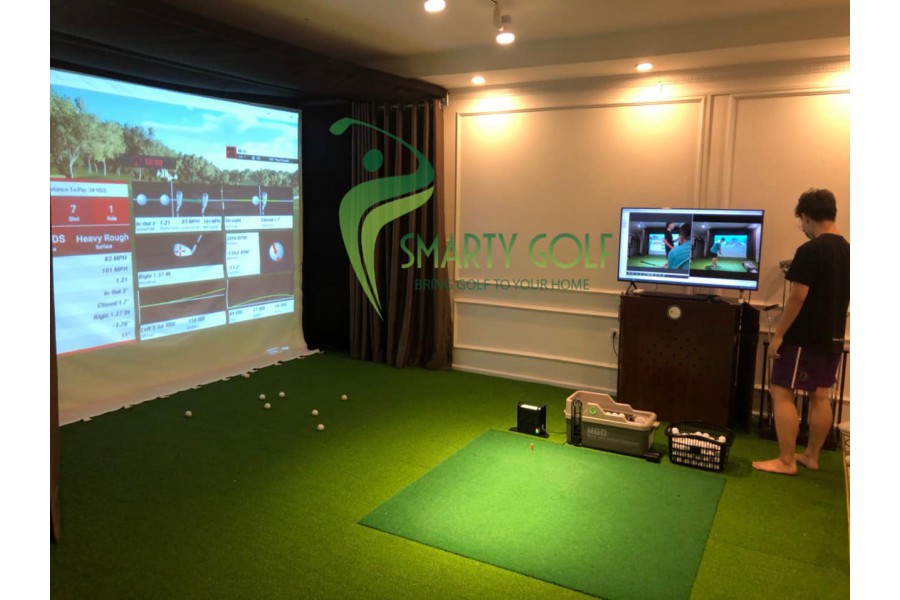 Đơn vị thi công phòng tập golf 3D Hà Nội giá cạnh tranh