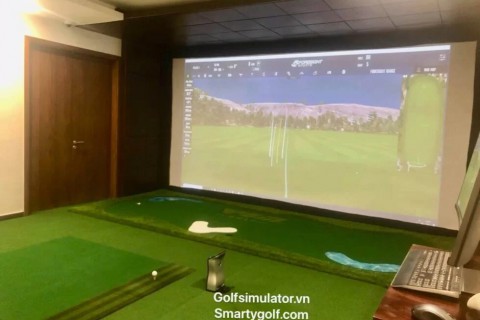Phòng tập Golf 3D FORESIGHT tại VINHOMES LONG BIÊN RIVERSIDE