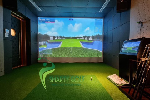 Phòng golf 3D cảm biến Eagle Eye tại Vinhome Riverside Long Biên