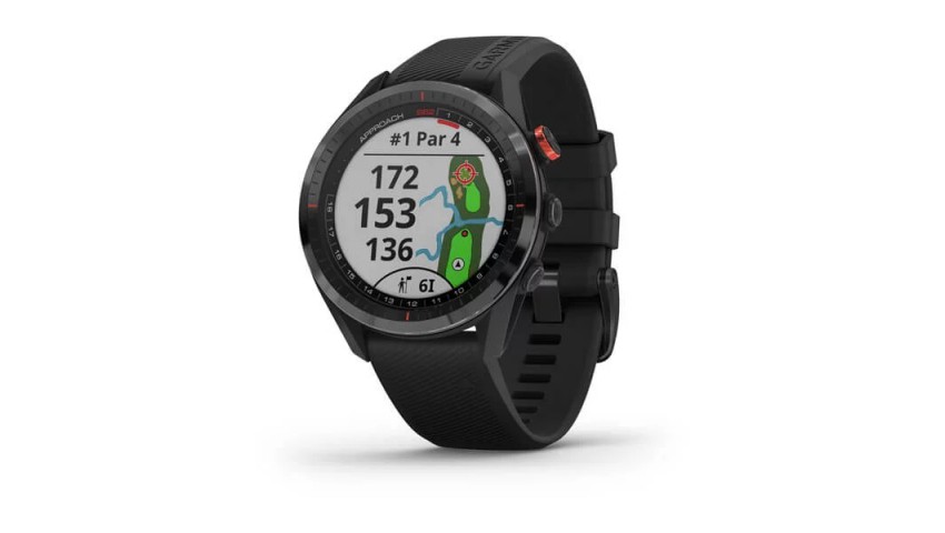 Approach® S62 Black Ceramic Bezel with Black Silicone Band
