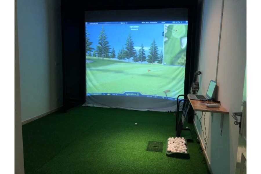 Phòng tập golf 3D tại chung cư HH2 Dương Đình Nghệ