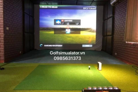 Smarty Golf thi công phòng tập Golf 3D tại An Bình City