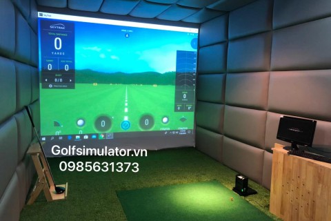 Smarty Golf thi công phòng tập Golf 3D số 2 Phạm Văn Đồng