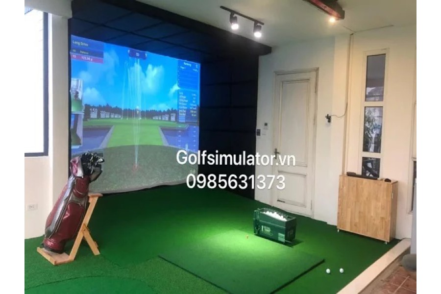 Thiết kế và thi công phòng tập Golf 3D tại đường Võ Thị Sáu