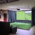 Khám phá thế giới ảo của golf: Thiết kế phòng golf 3D hiện đại