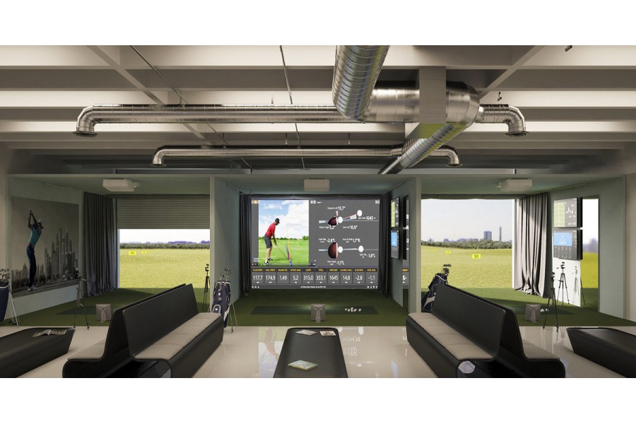 Thiết kế phòng golf 3D công nghệ hiện đại chuẩn quốc tế 