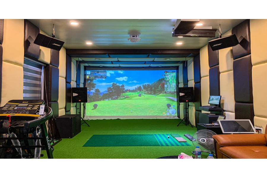 Trải nghiệm phòng golf 3D: Chơi golf chưa bao giờ thú vị hơn