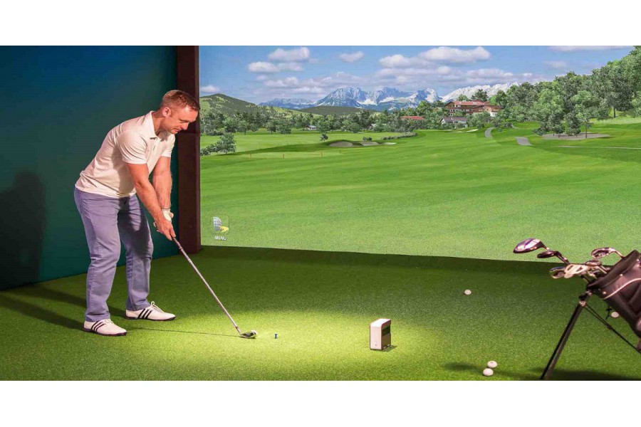 Trải nghiệm sự tiện ích với phòng tập golf 3D tại nhà hiện đại
