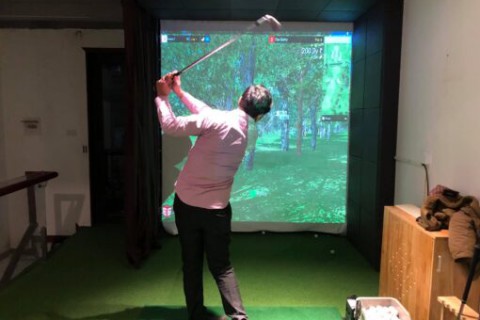 Chiêm ngưỡng phòng golf indoor tại khu đô thị ECOPARK – HƯNG YÊN