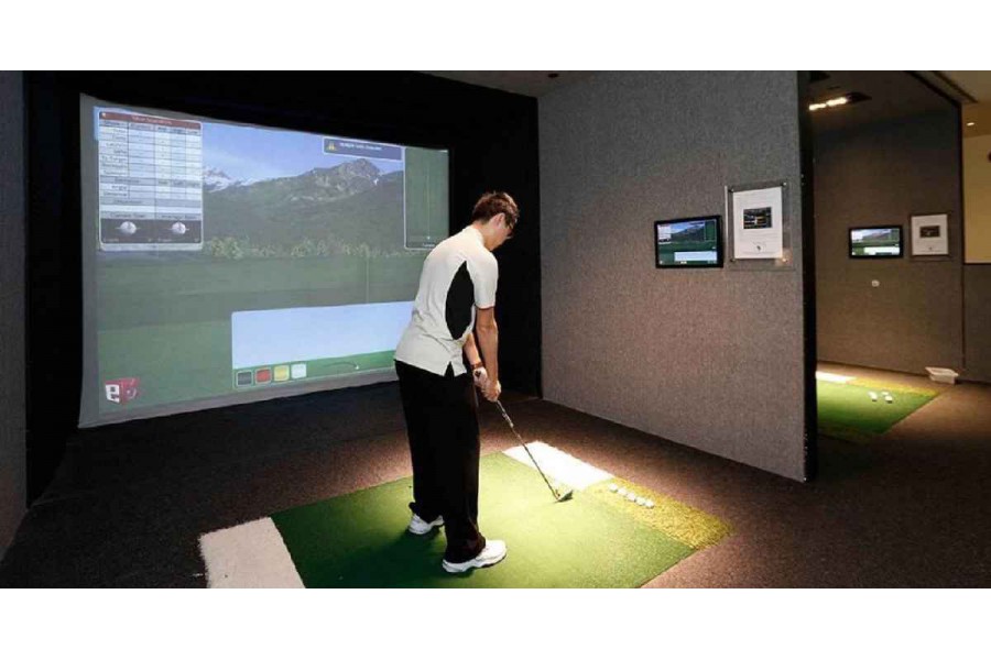 Phòng đánh golf 3D - Giải pháp tập luyện tiện lợi và hiệu quả cho mùa đông