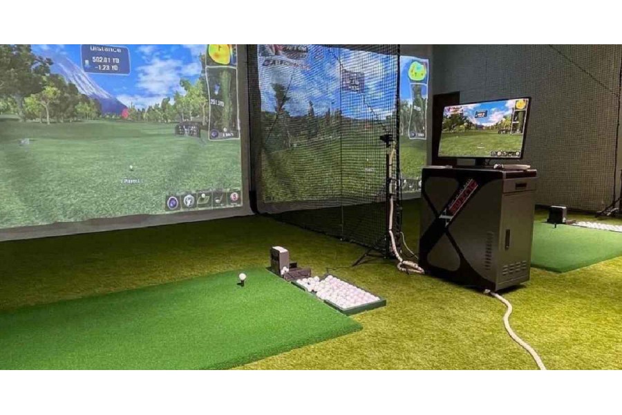 Kích thước phòng tập golf 3D trong nhà
