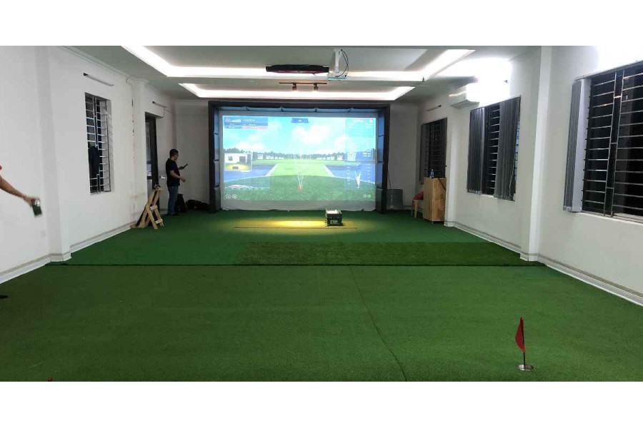 Màn hình golf 3D: Chơi golf dễ dàng hơn tại nhà