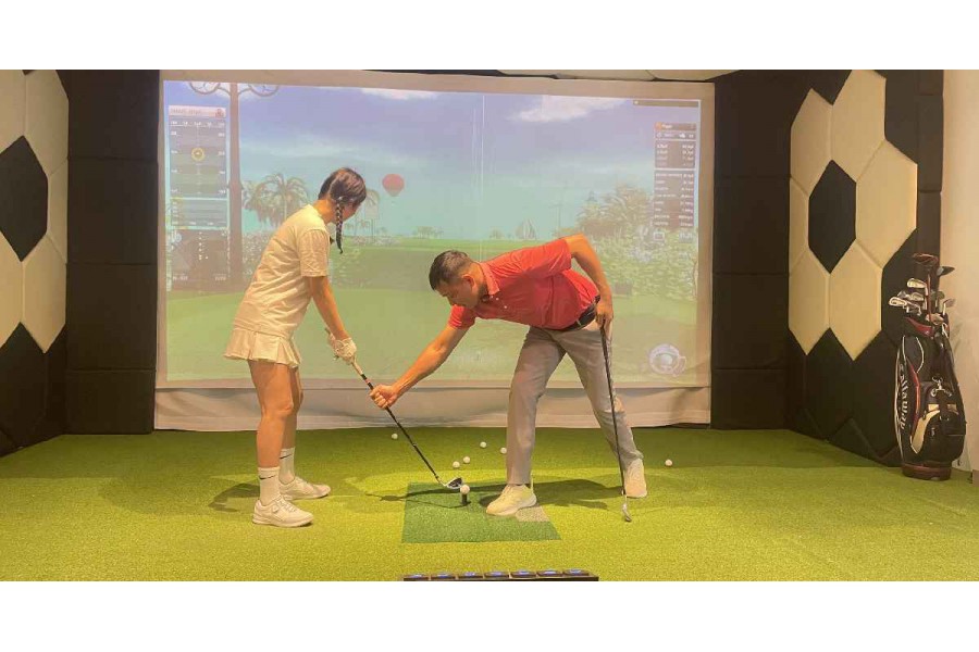 Phòng đánh golf 3D Hà Nội - Trải nghiệm thú vị và rèn luyện tuyệt vời
