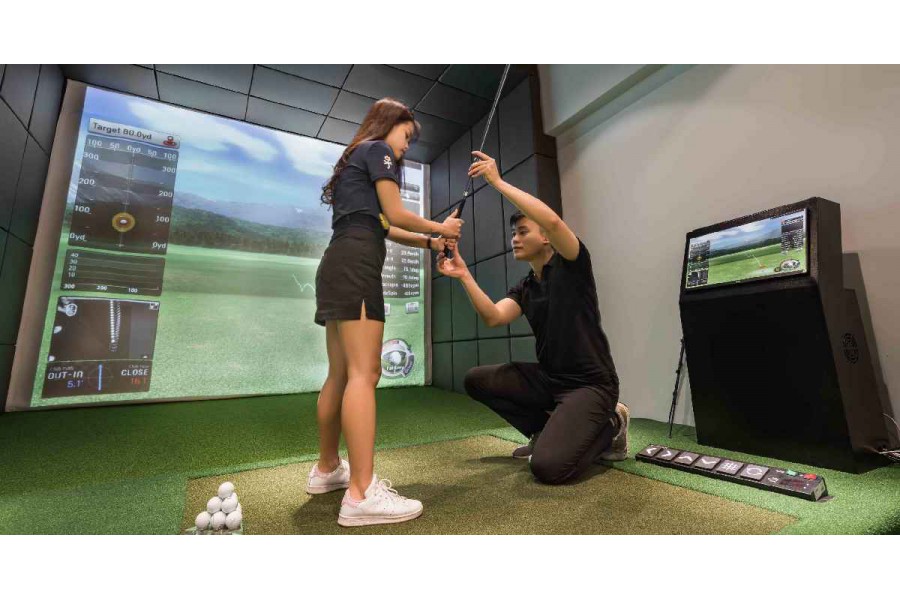 Phòng tập golf 3D - Kỹ thuật tiên tiến nâng cao kỹ năng golf của bạn