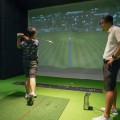 Thi công phòng golf 3D - Trải nghiệm golf tuyệt vời như trên sân thực tế