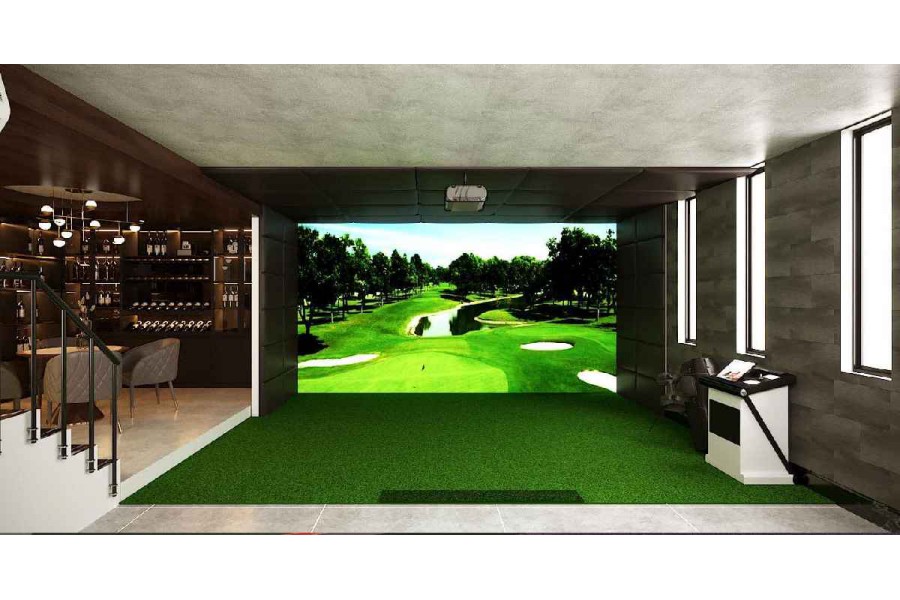 Thiết kế phòng golf 3D: Tạo không gian chơi golf tuyệt vời