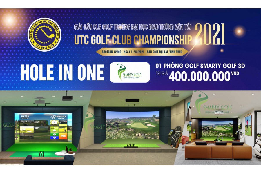 Smarty Golf tài trợ giải đấu UTC Golf Club Championship 2021 