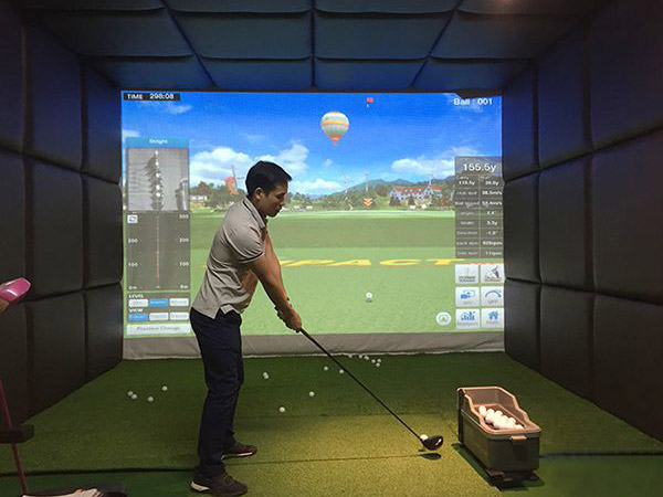 Sở hữu một phòng tập golf 3D giúp bạn có những trải nghiệm tuyệt vời