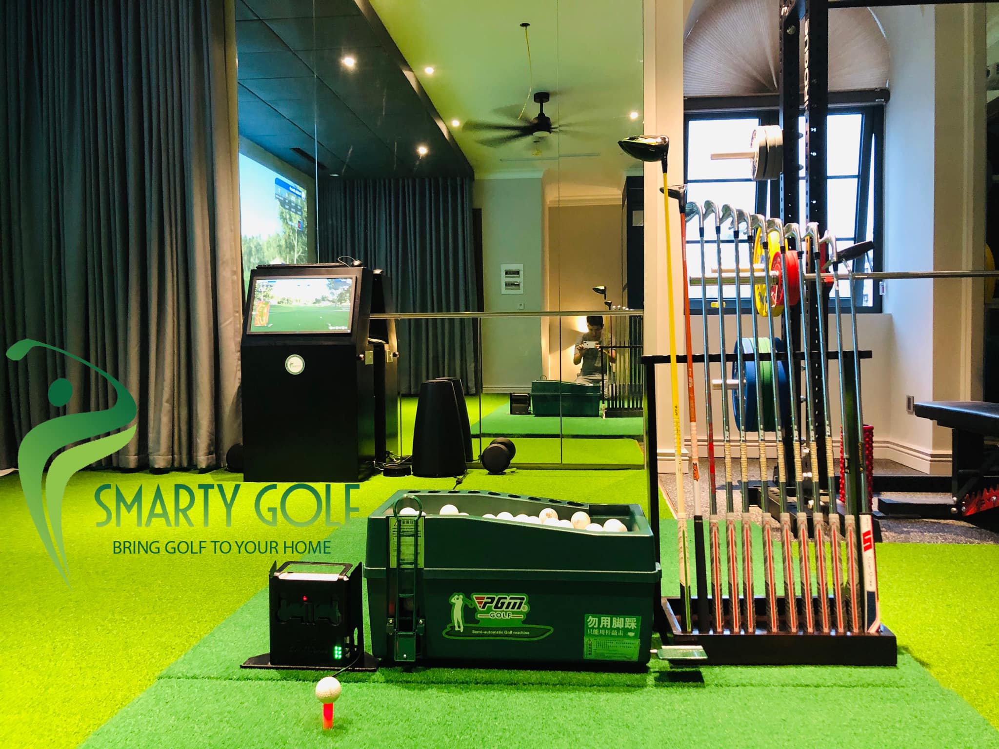 thi công phòng tập golf 3D TP Hồ Chí Minh uy tín