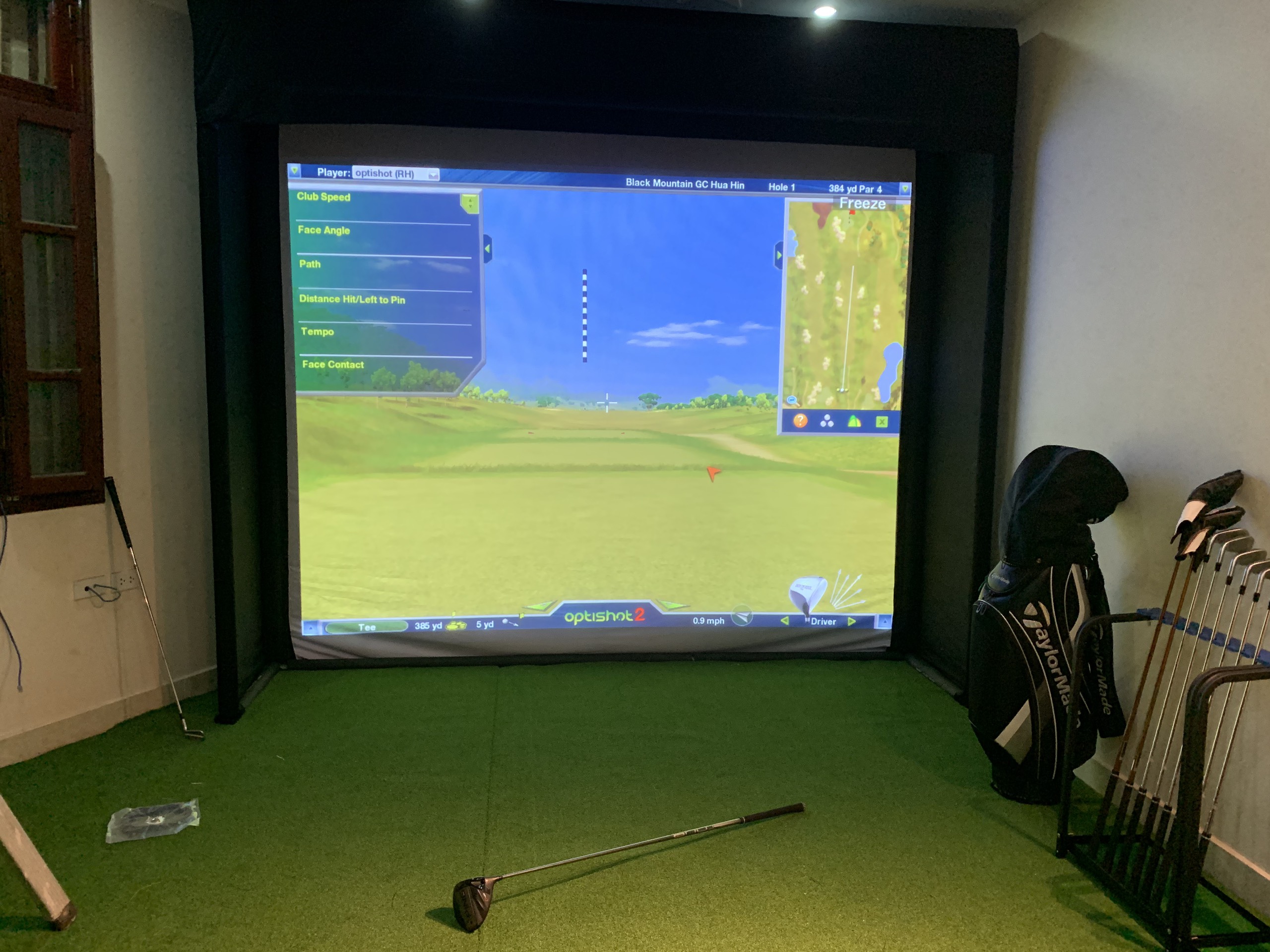 phòng Golf 3D tại nhà3