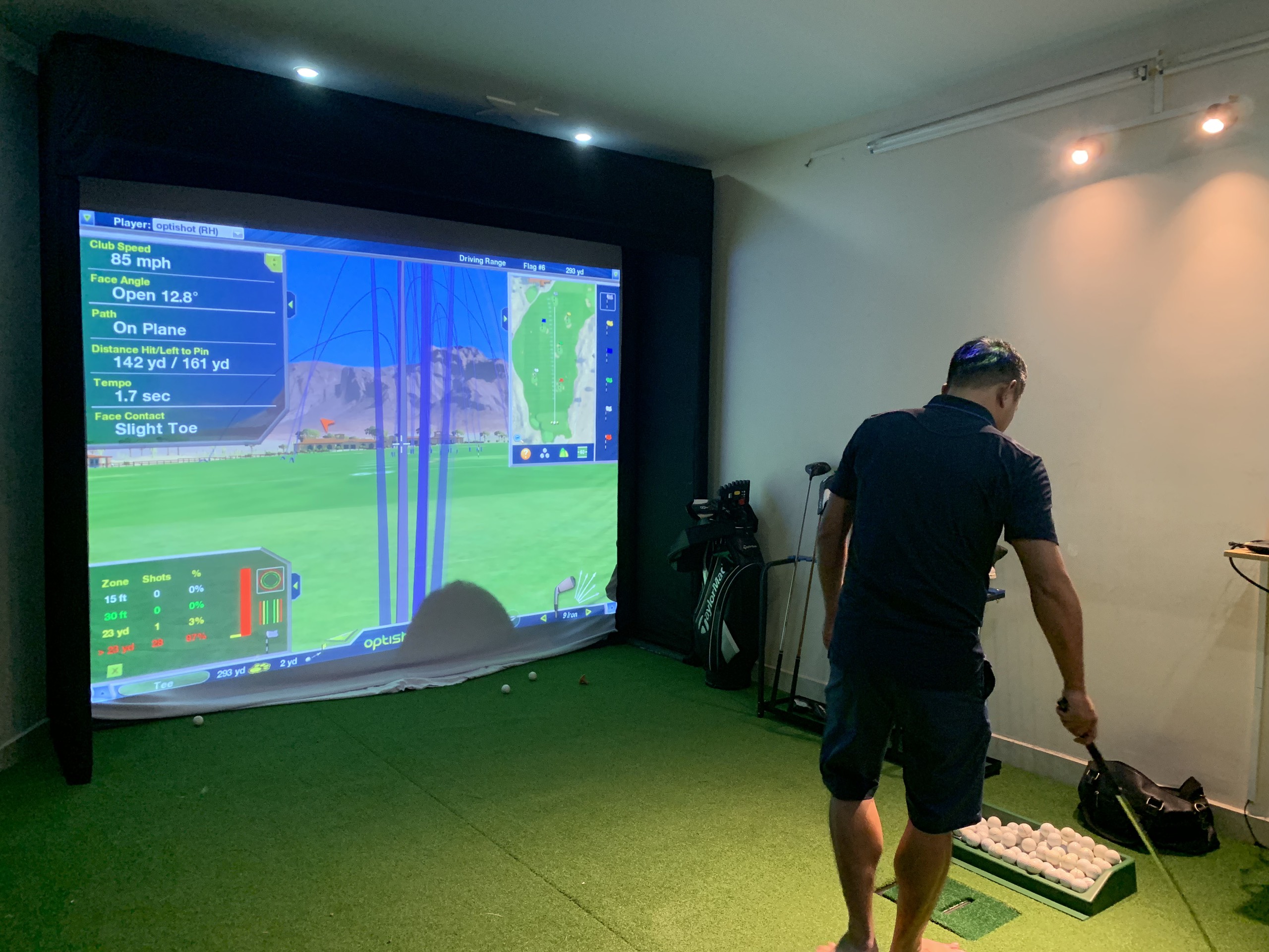 phòng Golf 3D tại nhà1