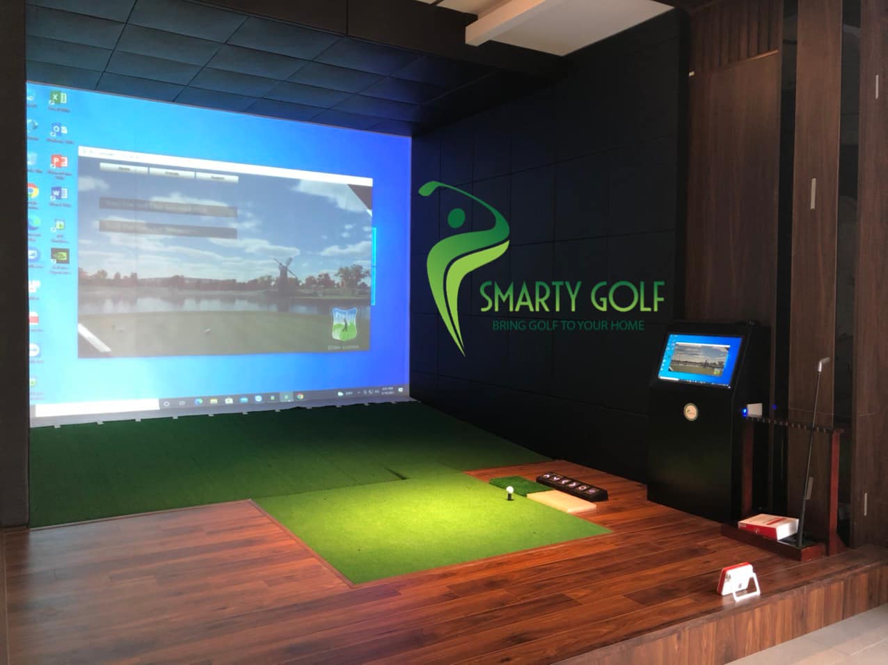 Phòng golf 3D chất lượng