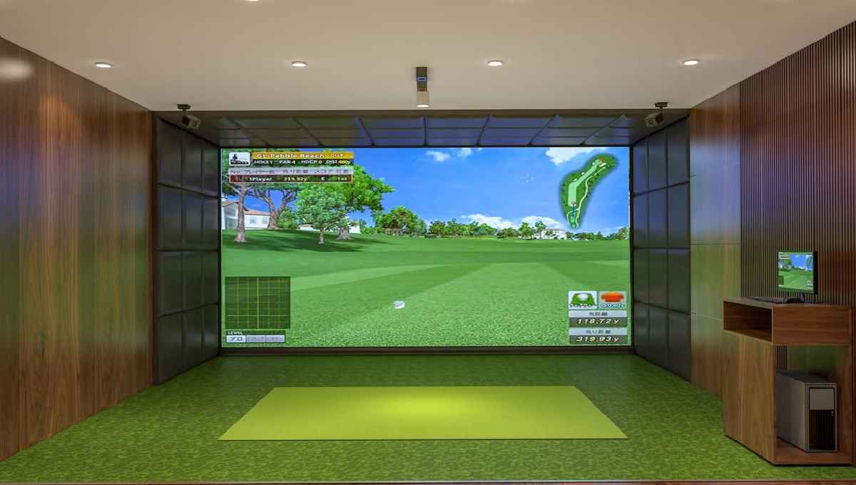 Kích thước tối thiểu của phòng golf 3D